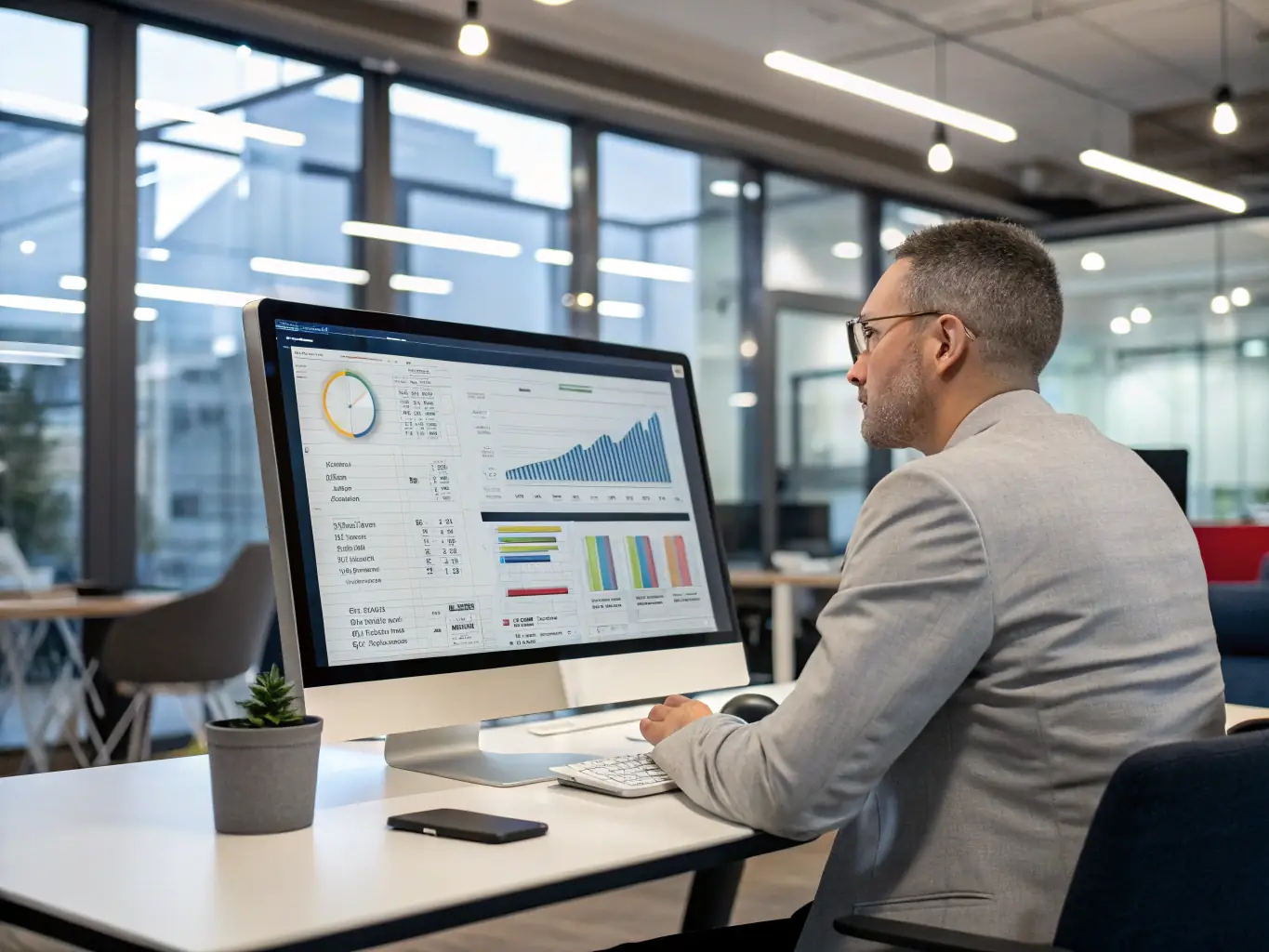 An image showcasing a success story of a small business that has benefited from BRT Solutions NY's digital administrative support, highlighting improved efficiency and accuracy.